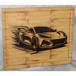 Sports Car Cutting Board